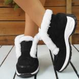 النساء أحذية الشتاء الثلوج أحذية جديدة عالية الجودة الدافئة أفخم الشتاء أحذية السيدات الشقق كعب الراحة موضة الجلد المدبوغ القطن 