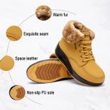 New Women Creeper Boots Women Platform Shoes Plush Warm Snow Boots Women Winter Boots Slippers Ladies Ankle Boots Ladies