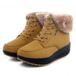 New Women Creeper Boots Women Platform Shoes Plush Warm Snow Boots Women Winter Boots Slippers Ladies Ankle Boots Ladies