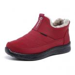 Snow Boots Womens Winter Shoes 2023 Slip On Waterproof Women Ankle Booties Solid Warm Fur Outdoor Comfortable Footwears 
