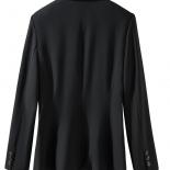 Fashion Black Orange Coffee Women Blazer Office Ladies Formal Jacket Female Long Sleeve Single Button Autumn Winter Slim