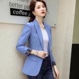 High Quality Fashion  Design Blazer Jacket Women's Green Black Blue Solid Tops For Office Lady Wear Size S4xl  Blazers