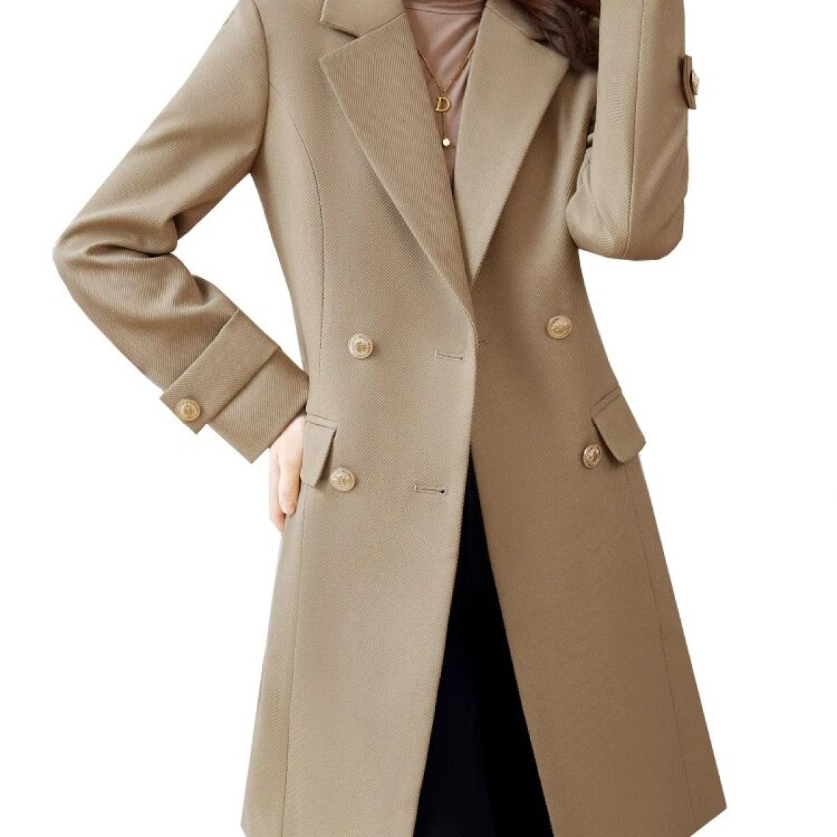 Ladies long blazer coat top