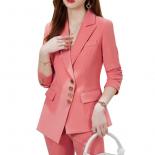Women Blazer Pink Coat Jacket  Pink Blazer Professional  Pink Blazer Formal Jackets  Blazers  