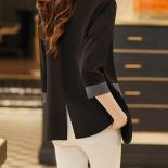 Fashion Women Blazer Ladies Khaki White Black Female Single Button Casual Jacket For Summer Spring