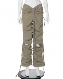 Q23pt598  Casual Boot-cut Pants, Trendy Brand Walking Pants, Quick-drying Wide-leg Pants For Men, Loose Slimming Casual 