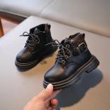 2024 الخريف الشتاء الفتيات أحذية جديدة لينة أسفل الاطفال أحذية بوت قصيرة أفخم الدافئة طفل رضيع الصبي الأحذية عدم الانزلاق حذاء ك