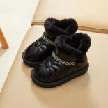 Stivali per bambini nuovi stivali da neve antiscivolo impermeabili per esterni invernali 2024 ragazzi ragazze moda scarpe di cot