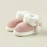 Fashion Pvc Soft Soled Kid Snow Boots Winter Warm Plush Cotton Shoe Children Non Slip Ankle Boot Toddler Comfort Cute Ki