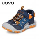 Uovo وصل حديثًا أحذية أطفال عصرية بنعل مطاطي ناعم ومتين للأطفال، صنادل مريحة للأولاد مع رمال #2434