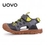 Uovo New Arrival Children Fashion Footwear Soft Durable Rubber Sole Kids Shoes Comfortable Boys Sandals With #2434  Sand
