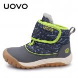 Uovo 2023 أحذية الثلج للأطفال أحذية شتوية للأولاد والبنات أحذية دافئة على الموضة للأطفال الصغار مقاس #24 33