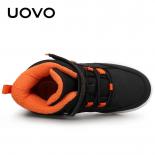 Uovo 2023 وصل حديثًا أحذية مشي كلاسيكية للشتاء للأطفال بطانة قطيفة دافئة أحذية أطفال مسطحة أحذية رياضية للأولاد