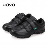 أحذية أطفال Uovo 2022 أحذية رياضية للربيع والخريف للأطفال أحذية رياضية للأولاد من الجلد الطبيعي أحذية رياضية كاجوال باللون الأسو