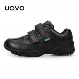 Kids Shoes Uovo 2022 Spring And Autumn Children's Sneakers Boy Genuine Leather Footwear Black Casual Sneakers Shoes Size