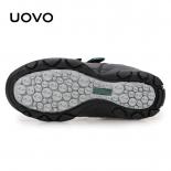 أحذية أطفال Uovo 2022 أحذية رياضية للربيع والخريف للأطفال أحذية رياضية للأولاد من الجلد الطبيعي أحذية رياضية كاجوال باللون الأسو