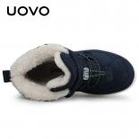 أحذية Uovos أحذية الفتيات أحذية أحذية الموضة أحذية الشتاء الجديدة للأطفال أزياء الثلوج الأطفال