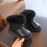 موضة جديدة بلون بريطانيا نمط بنات بنين أحذية غير رسمية أفخم الشتاء أحذية قطنية لينة طفل قصير التمهيد الاطفال غير Sl