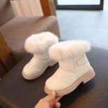 موضة جديدة بلون بريطانيا نمط بنات بنين أحذية غير رسمية أفخم الشتاء أحذية قطنية لينة طفل قصير التمهيد الاطفال غير Sl