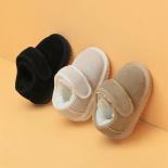 High Quality Winter New Baby Shoes Warm Plush Toddler Cotton Shoes Boys Girls Rubber Sole Outdoor Fashion Little Kids Sn