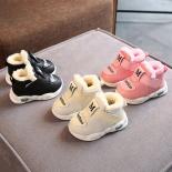 Winter Toddler Boots For Toddler Baby Thick Warm Cotton Shoes 2024 New Anti Slip Soft Sole Plush Footwear For Kids Infan
