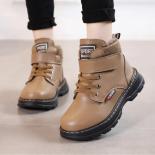 2024 New Children Snow Boots Warm Non Slip Cotton Shoes Boys Girls Comfort Baby Plush Waterproof Boots Fashion Sneakers 