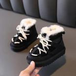 חורף ילדים מגפי שלג נוחות חמה קטיפה פעוטות בנים נעליים נעלי החלקה אופנה תינוקות בנות מגפי ילדים נעלי כותנה מידה