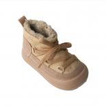 New 2024 Winter Children Snow Boots Baby Shoes Warm Plush Toddler Boys Shoes Non Slip Fashion Baby Girls Boots Kids Cott
