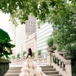 New Arrival Fluffy Tulle Wedding Gown Photoshoot Bridal Dresses Ball Gown Mesh Garden Party Dress Vestidos De Noche Cust