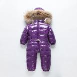 מעיל חורף לתינוקות תינוק חליפת שלג ברווז פעוט בגדי ילדים חליפת שלג 30