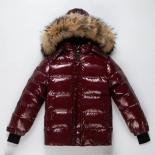 30 New Girls Winter Down Jacket For Boys Clothes 2 8 Y Children Clothing Thicken Outerwear & Coats Parka Real Fur Kids S
