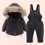 Winter Jacket Real Fur Childrens  Baby Jacket Real Fur  2023 Winter Jacket Girl  