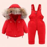 Winter Jacket Real Fur Childrens  Baby Jacket Real Fur  2023 Winter Jacket Girl  