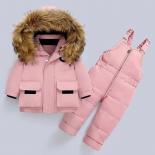 Winter Overalls Girls Jacket  Overalls Children Winter Girls  Children Clothing Set  
