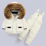 Monos de invierno, chaqueta para niñas, monos, conjunto de ropa para niños de invierno para niñas