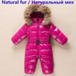 بدلة شتوية للأطفال ملابس دافئة مقاومة للماء للثلوج زي بطة للرضع سترة معطف ثلج بدلة ثلج للأطفال الأولاد والبنات