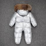 30 N Winter Snowsuit 2023 Boy Baby Jacket 90% Duck Down Outdoor Infant Clothes Girls Climbing For Boys Kids Jumpsuit 1~5