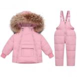 2 قطعة مجموعة سترة طفل رضيع فتاة الملابس بذلة الأطفال الملابس الشتوية سميكة معطف دافئ معطف الرضع Snowsui