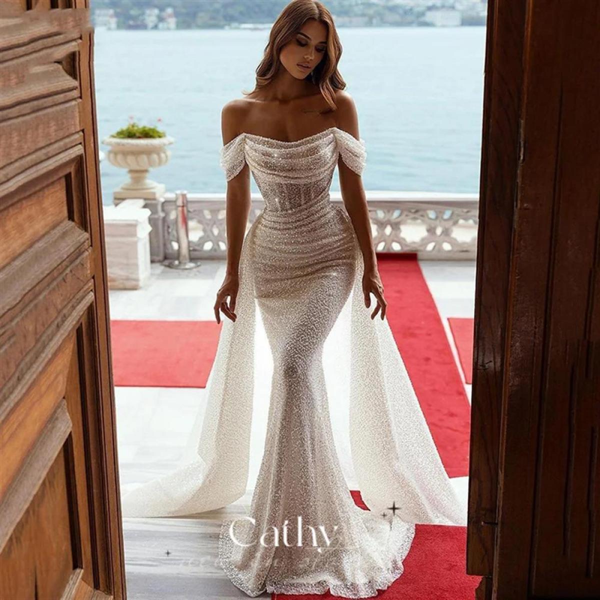 Robe blanche sirene 2018 top
