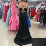 Evening Dresses  Wedding Dress  Dresses Party  Evening Gowns  Sequin Spaghetti Straps  