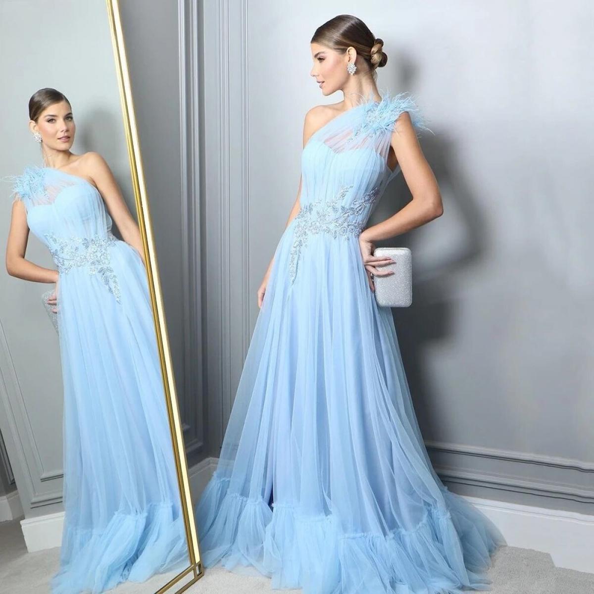 Robe de soiree pour femmes robes pour dames pour Occasions speciales robes elegantes robe de bal formelle longue coq de luxe