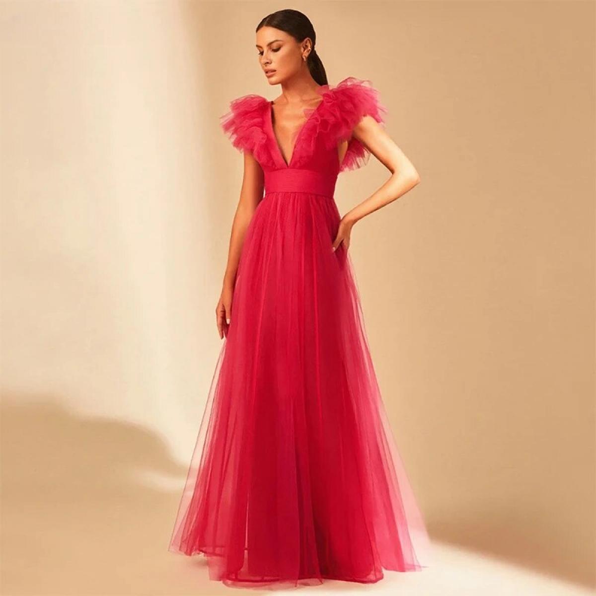 Women's Prom Dress For Women Formal Occasion Dresses For Day And Night Party Elegant Gown Luxurious Turkish Evening Gown