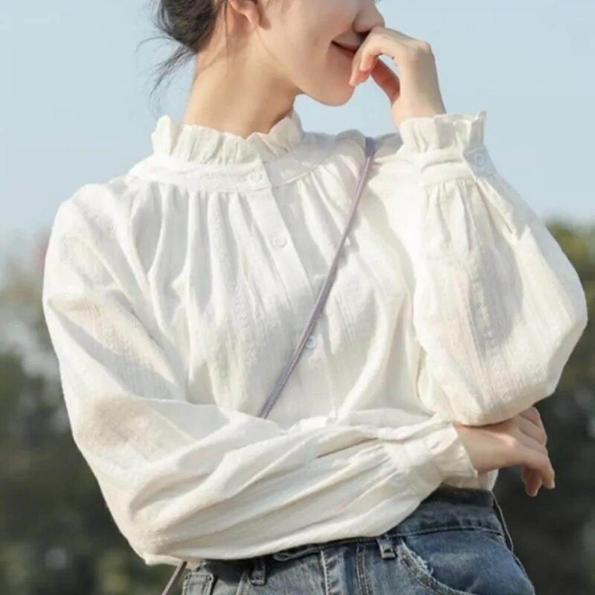 Camisas blancas discount elegantes para mujer
