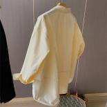 Yellow Shirt Female 2023 Autumn And Winter New Base Long Sleeve Sunscreen Shirt Coat Women
