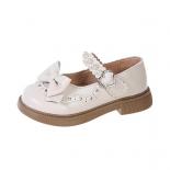Spring New Shallow Mouth Princess Bowknot Princess Shoes Single Shoes All Match Children's Shoes Trendy Breathable Leisu