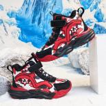 נעל ילדים לילדה ילד חורף כותנה שלג חולצות גבוהות נעלי ספורט חיצוניות לשמור על חום נעליים ללא החלקה קשה נפץ