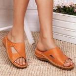 Slippers Women Platform Women Summer Slippers Sandals Ladies Shoes Wedge Plus Size Bow Non Slip Lightweight Soft Sole Fl