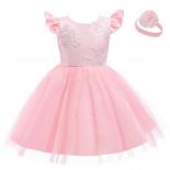 Party Dress Toddler Girls  Party Dress 1 Year Girl  Lace Wedding Gown Dresses  1 5  
