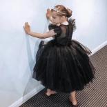 בנות פרח נסיכה פאייטים תחרה שמלת טוטו שמלת תינוק שמלת מסיבת חג המולד לחתונה ילדים ילדים ווסטידו אלגנטיים לגיל 3 8