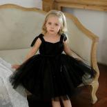Disfraz de Halloween para niña pequeña, vestido de fiesta de noche con cuentas negras, vestido de tutú de princesa para niña de 